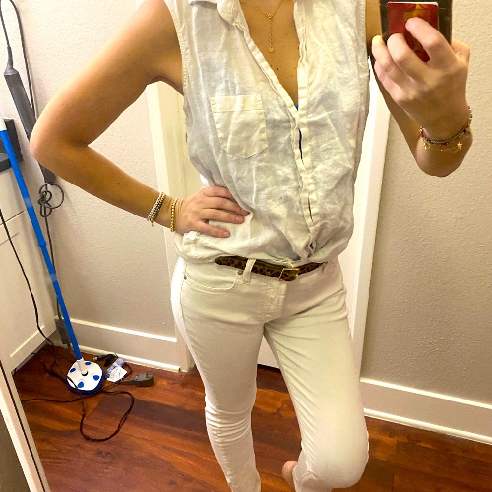 Frank & Eileen 100% linen shirt